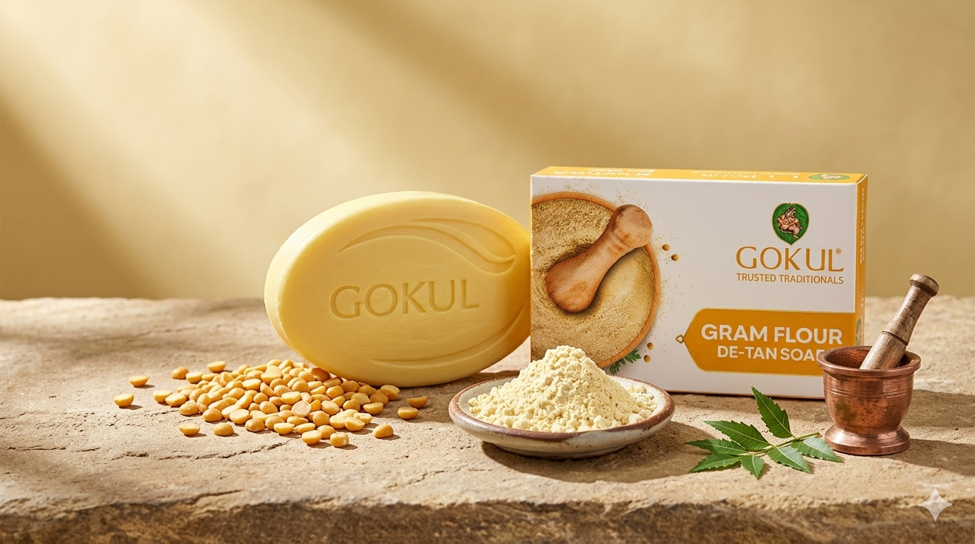 Everything You Need to Know About Gokul Gram Flour Soap