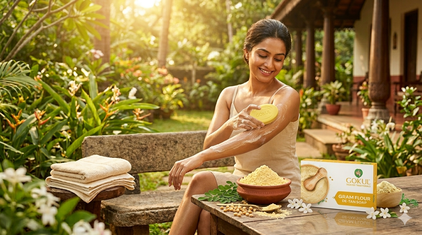 Why Gram Flour is India's Most Trusted Natural DeTan Remedy?