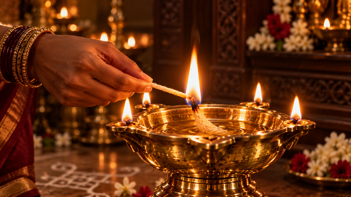 Why Do We Light a Lamp Before Every Auspicious Beginning?