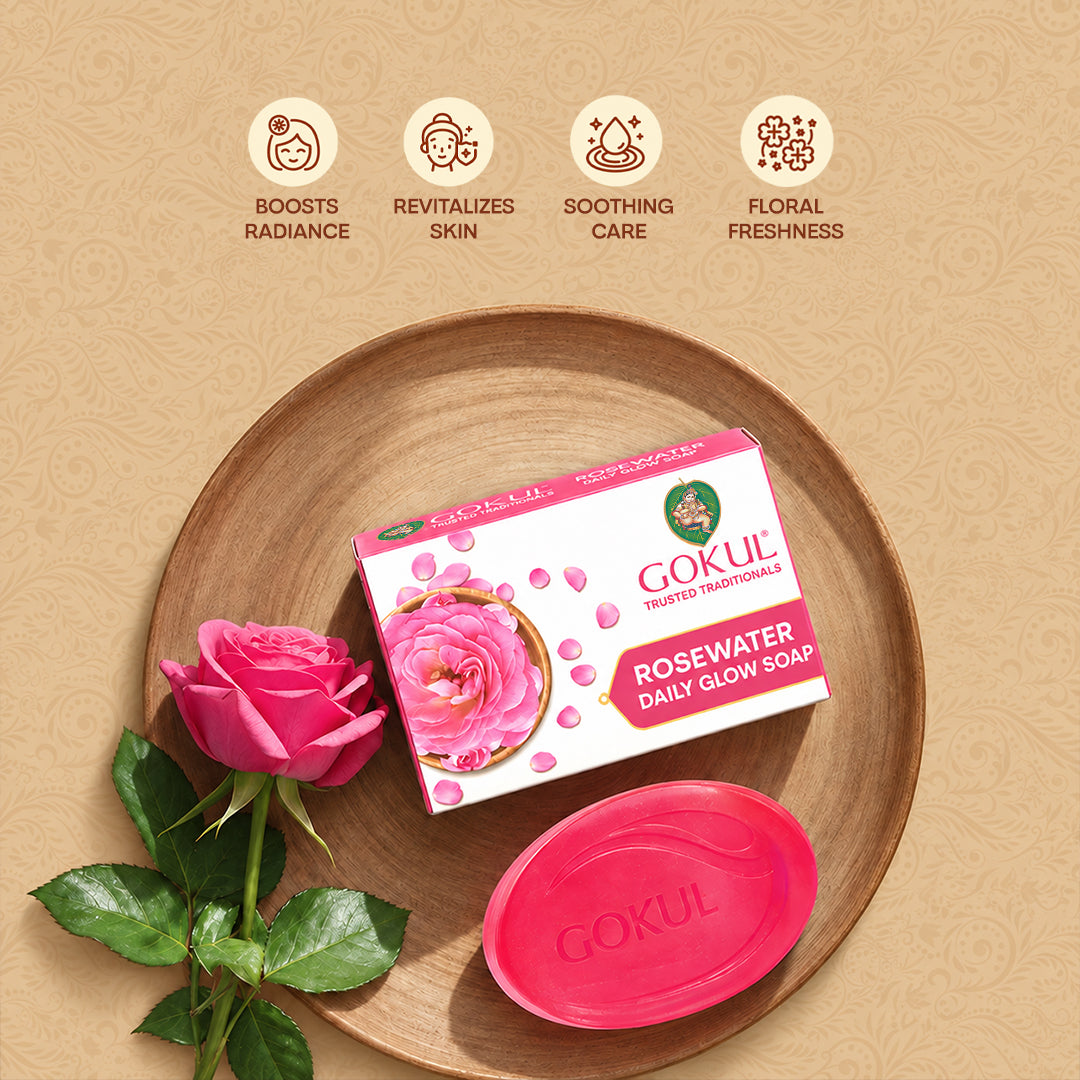 Rose Water Daily Glow Bath Soap