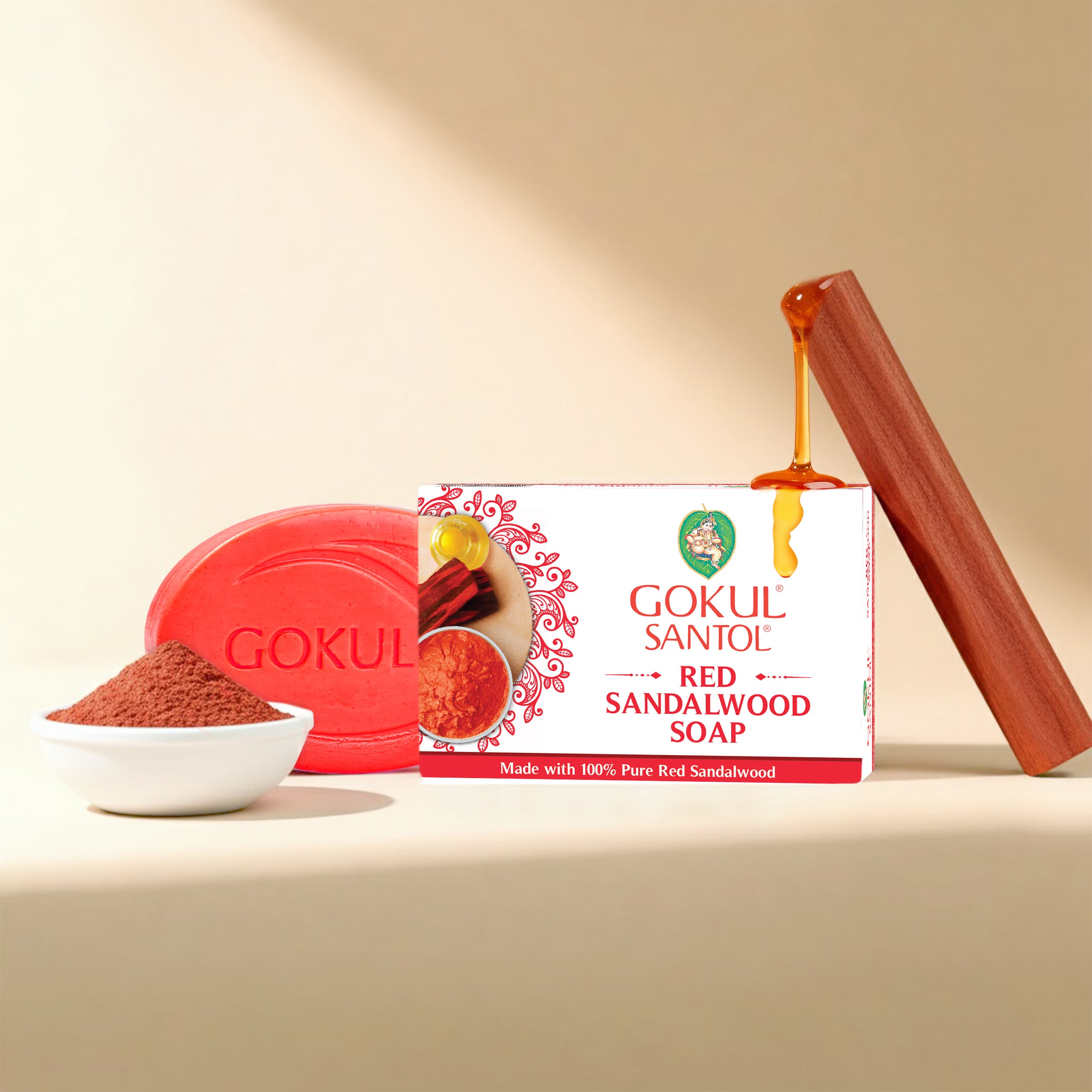 Red Sandalwood Bath Soap