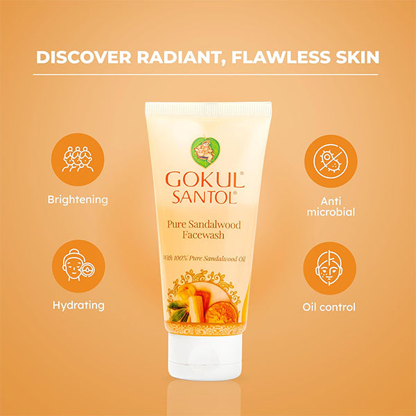 Pure Sandalwood Facewash