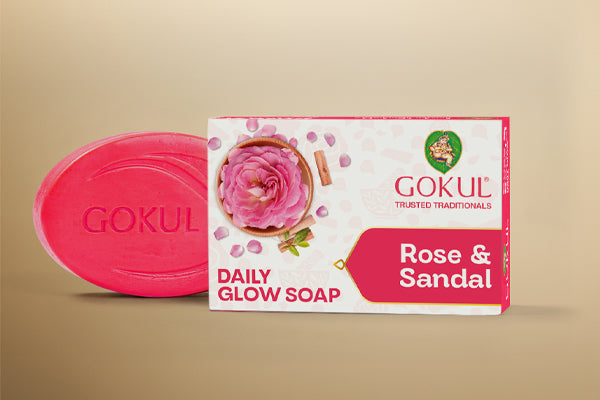 Rose & Sandal Daily Glow Bath Soap