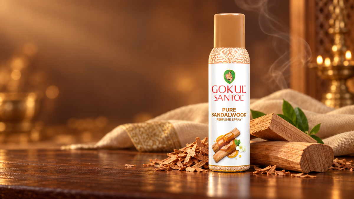 Why Gokul Santol Pure Sandalwood Perfume Spray Is a Timeless Indian Fragrance