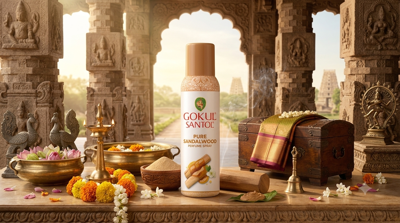 What Makes Gokul Santol Pure Sandalwood Perfume Spray Unique?