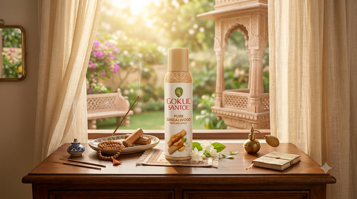Why Gokul Santol Pure Sandalwood Perfume Spray Is Perfect for Everyday Use?
