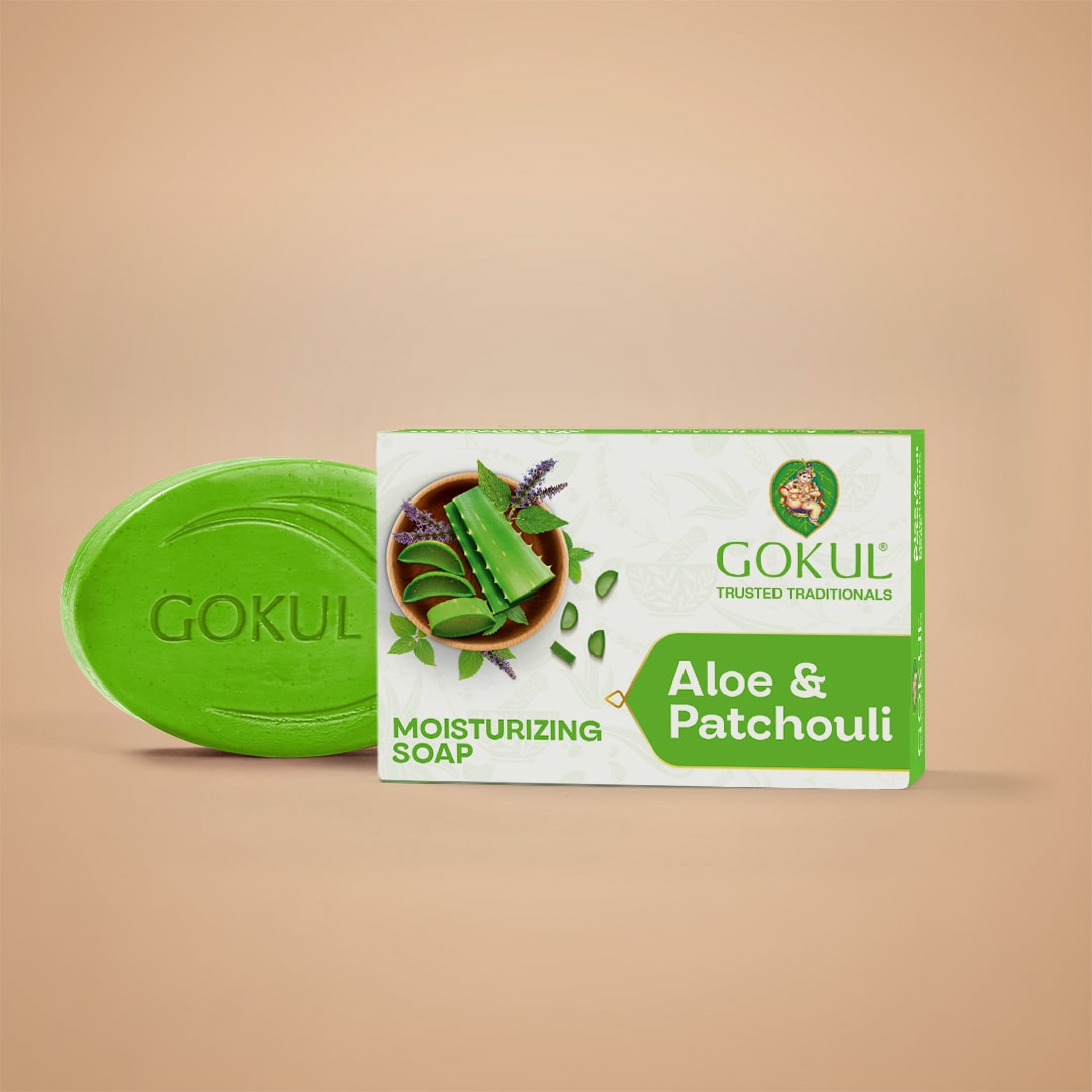 Aloe Vera & Patchouli Moisturizing Bath Soap