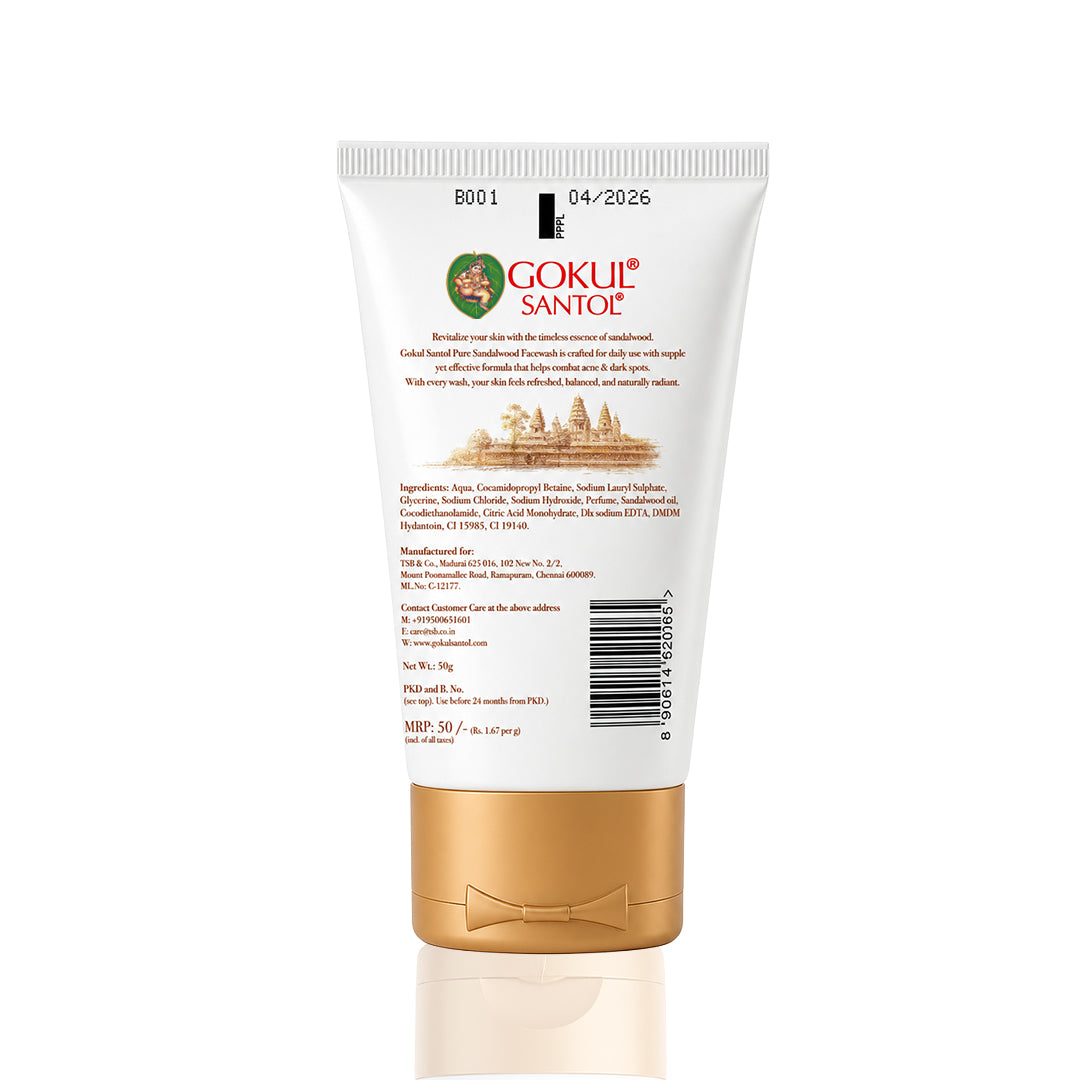 Pure Sandalwood Facewash