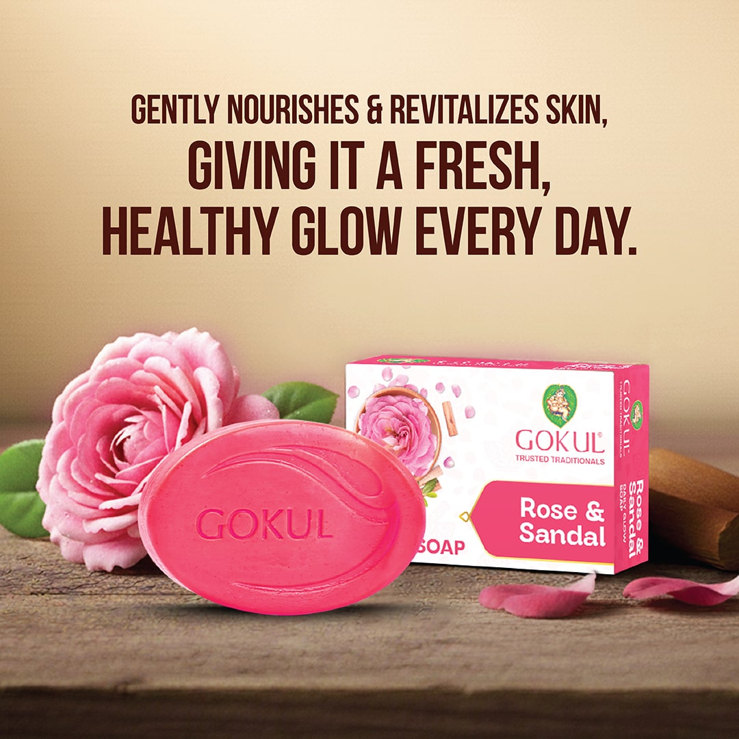 Rose & Sandal Daily Glow Bath Soap