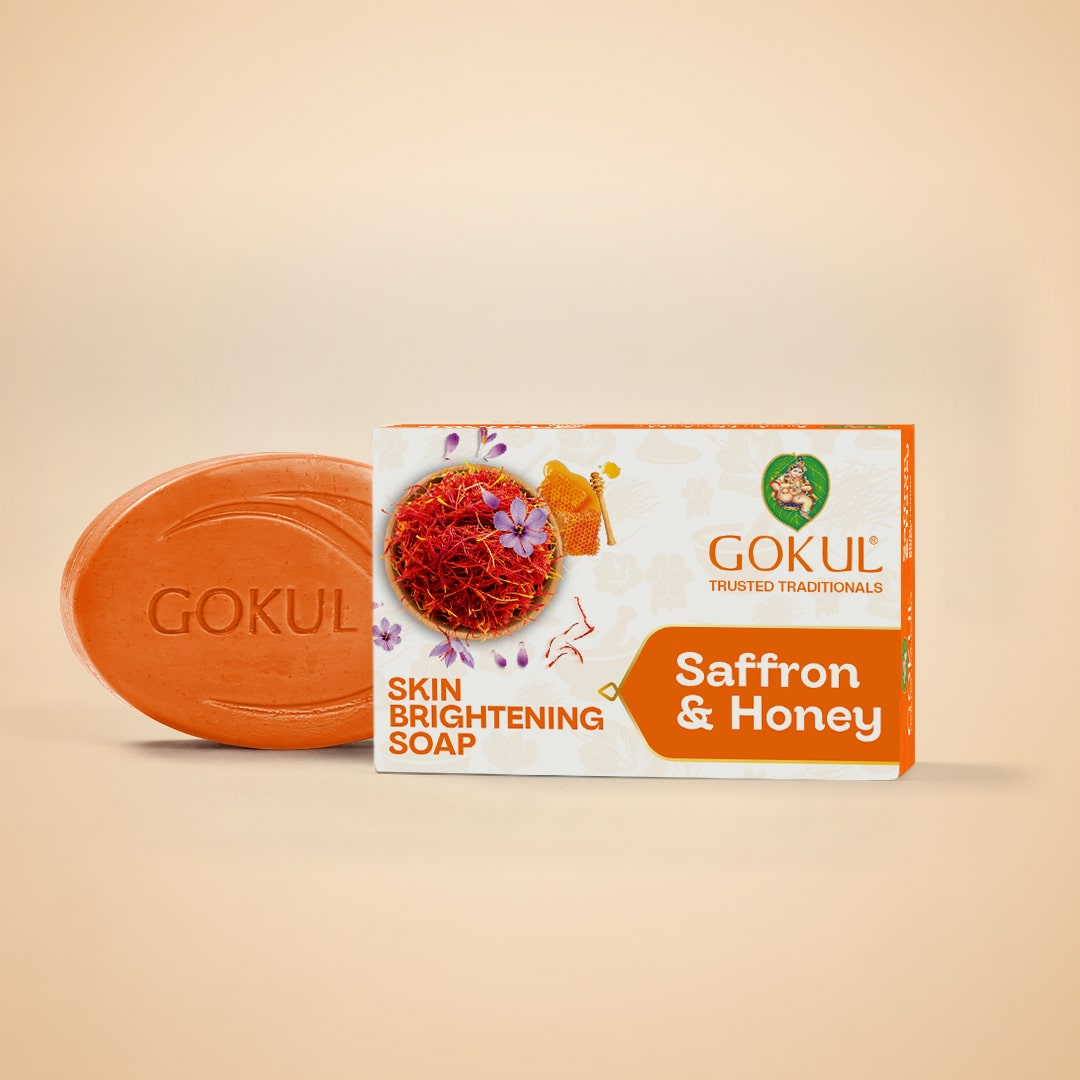 Saffron & Honey Brightening Bath Soap