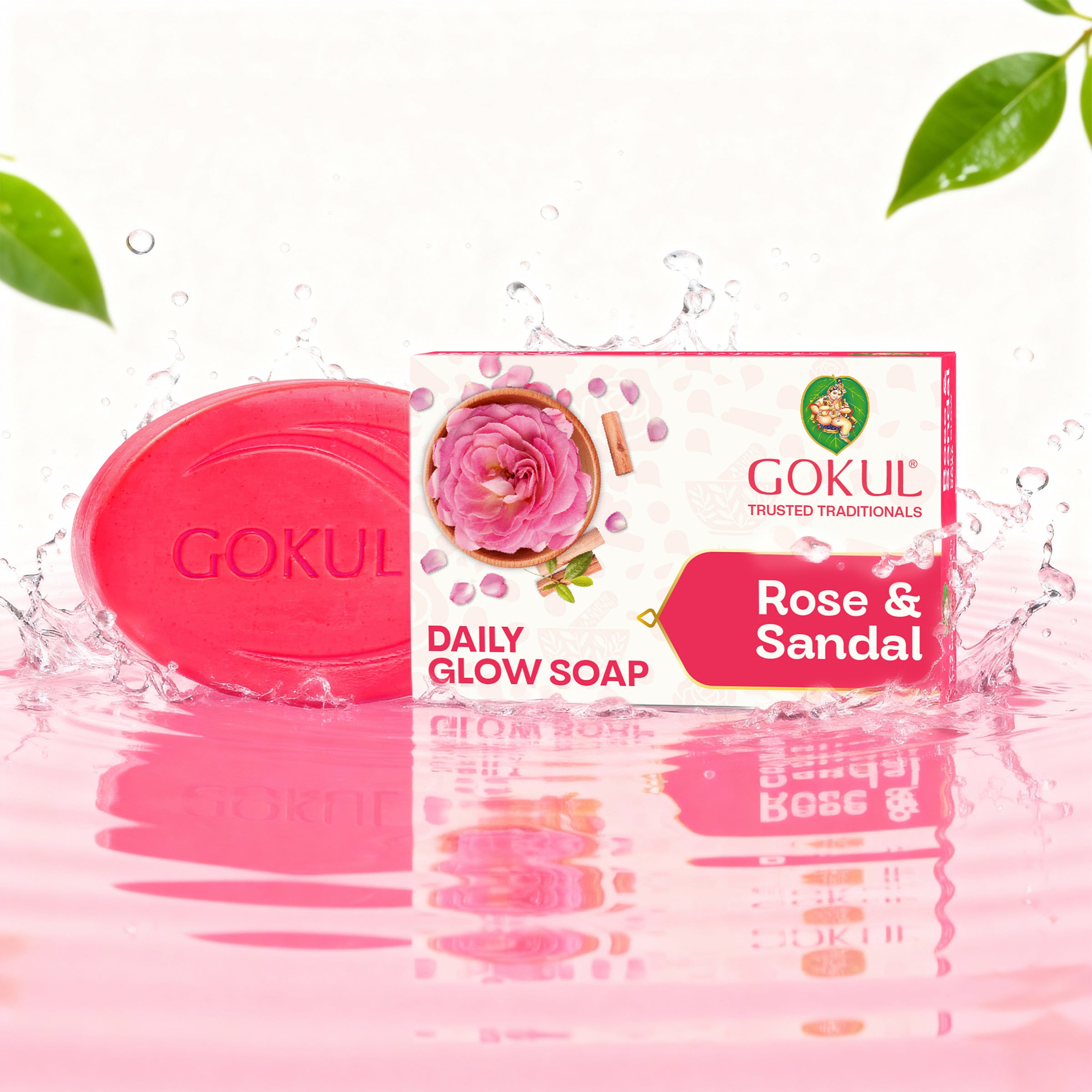 Rose & Sandal Daily Glow Bath Soap