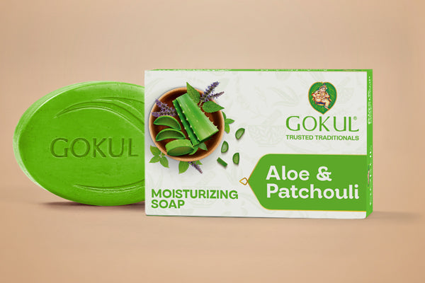 Aloe Vera & Patchouli Moisturizing Bath Soap