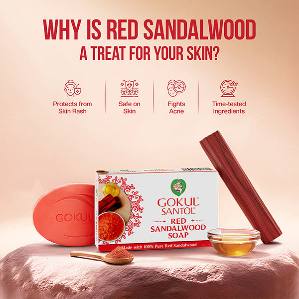 Red Sandalwood  Bath Soap