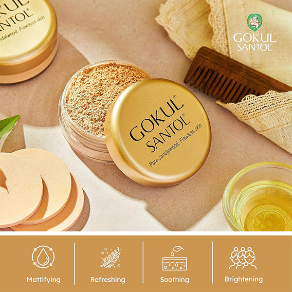 Pure Sandalwood Loose Make-up Powder